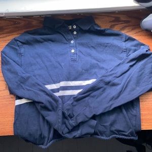 cropped brandy melville shirt